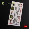 KELIK K48089 F-4J Phantom II interior 3D decals for Academy kit 1/48